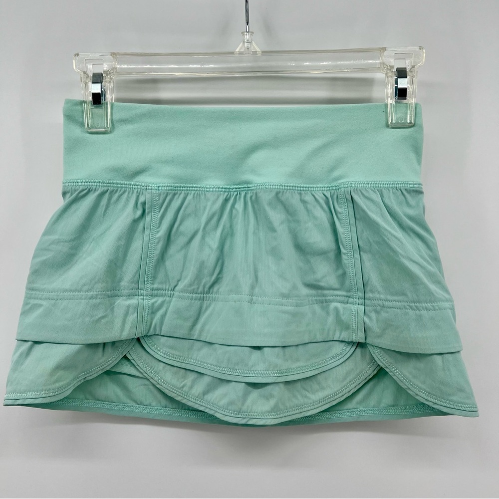 Ivivva girls teal skort size 10